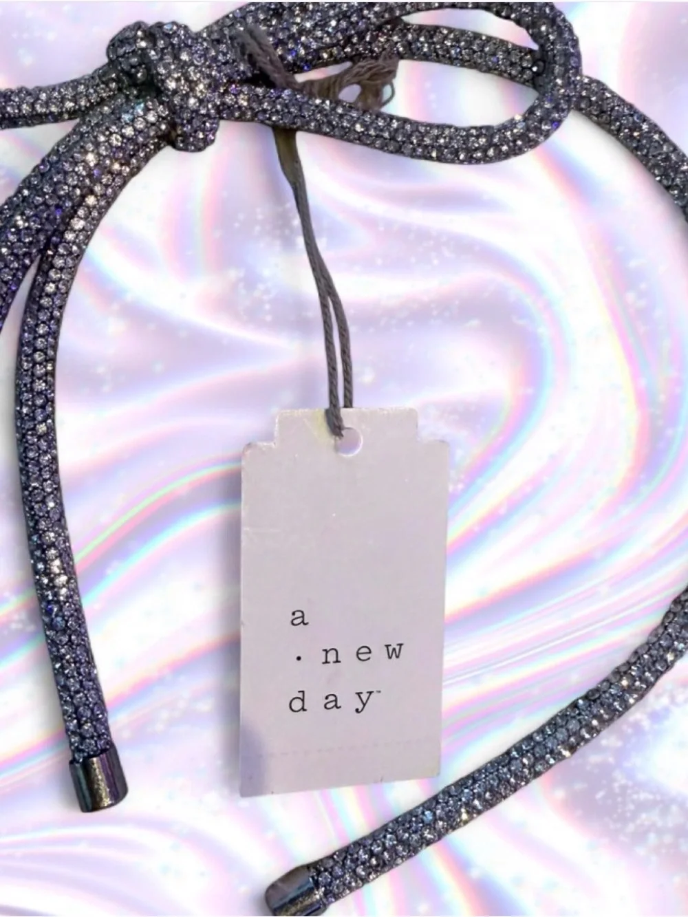a new day Sparkly Rhinestone Knot Headband